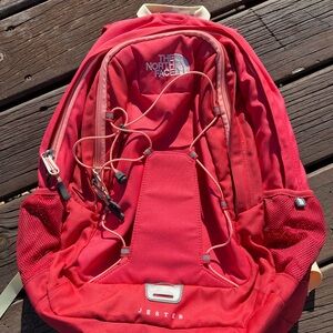 The North Face Jester Backpack in Bold Red